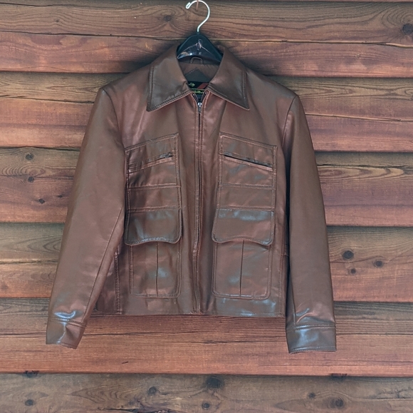 Sears The Men's Store motorcycle jacket - Picture 1 of 7